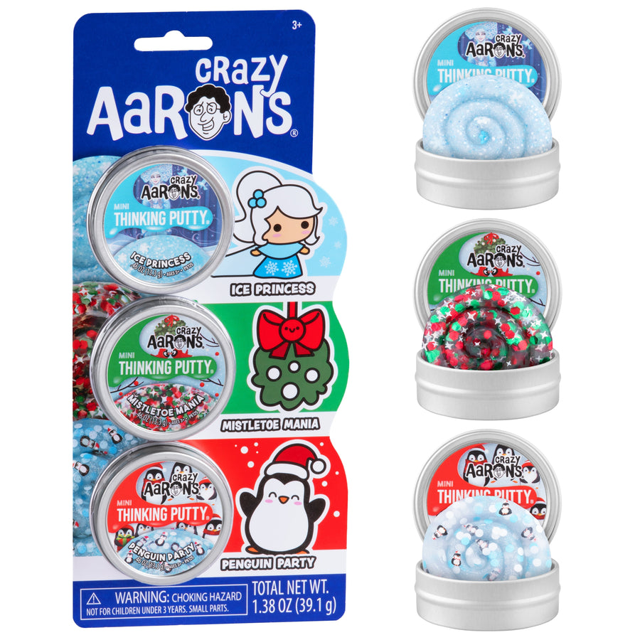 Christmas 2" Fidget Three Pack J7